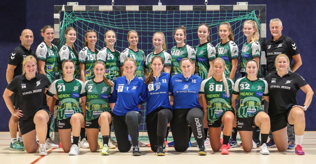 Teamfoto der 2.Frauenmannschaft des TV Aldekerk in der Saison 2021/22