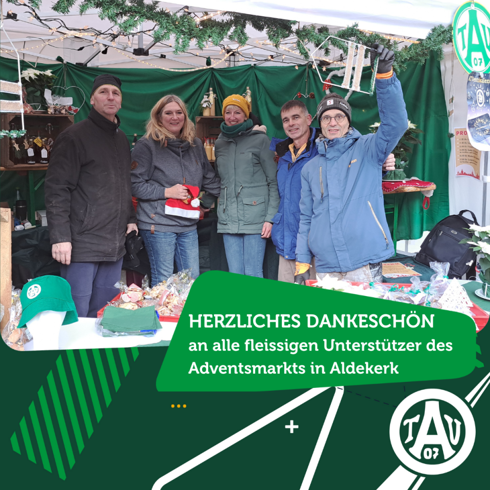 Herzlichen Dank an alle Unterstützer des Adventsmarkts