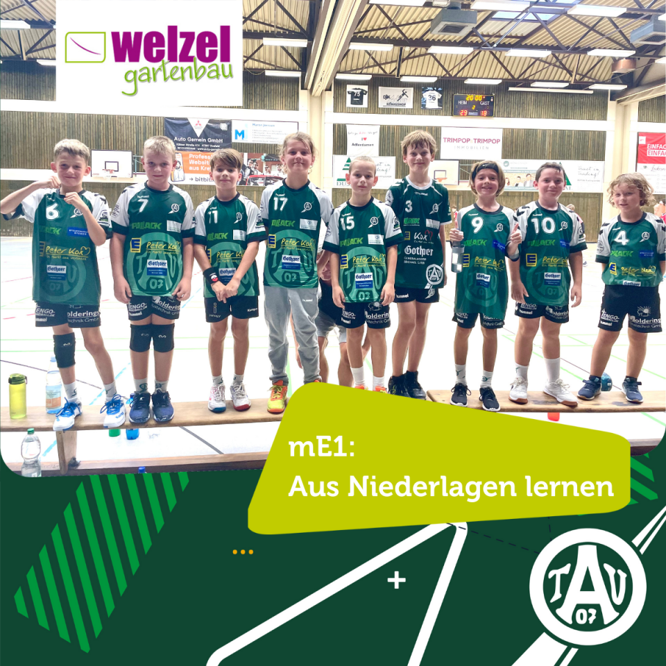 mE1: Aus Niederlagen lernen